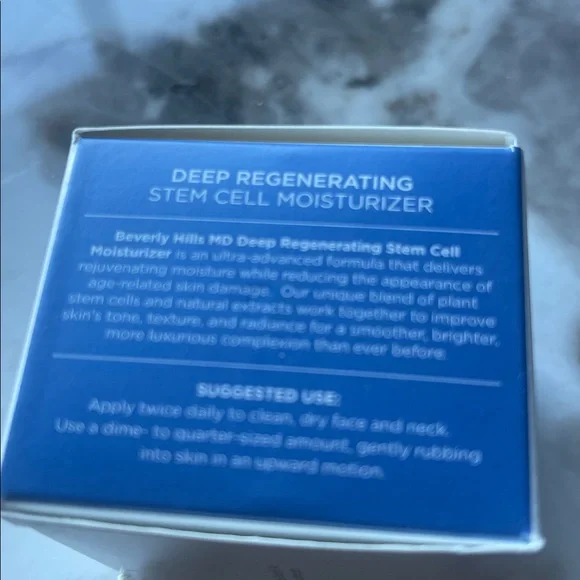Beverly Hills MD Deep Regenerating Stem Cell Moisturizer